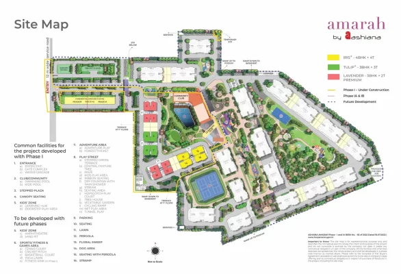 Ashiana-amarah-site-plan