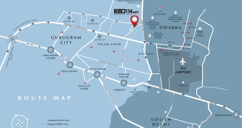 Emaar-ebd-114-nxt-loaction-map