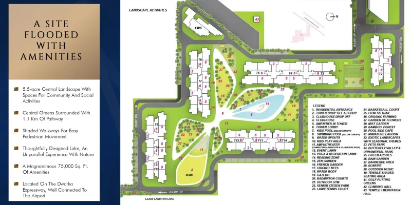 M3m-crown-site-plan