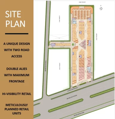 M3m-route-65-site-plan