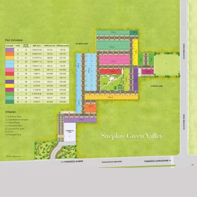 Pyramid-green-valley-site-plan