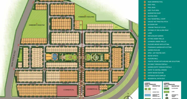 Signature-global-park-4-5-sector-36-gurgaon-site-plan